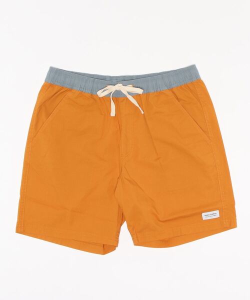 BANKS(バンクス)の「BOARD SHORTS/BANKS(バンクス)ワンポイントブランドロゴウエストゴムススイムボードショーツ サーフトランクス 【水着】(水着・メンズ・ブルー/グリーン/ダークブラック/サーモンピンク/ピンク/ライトグリーン/ダークブルー/マスタード・SMALL/X-SMALL/MEDIUM/LARGE/X-LARGE)」の7枚目の写真