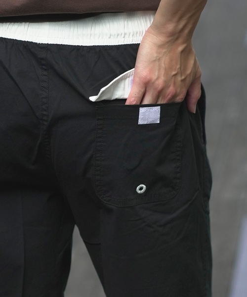 BANKS(バンクス)の「BOARD SHORTS/BANKS(バンクス)ワンポイントブランドロゴウエストゴムススイムボードショーツ サーフトランクス 【水着】(水着・メンズ・ブルー/グリーン/ダークブラック/サーモンピンク/ピンク/ライトグリーン/ダークブルー/マスタード・SMALL/X-SMALL/MEDIUM/LARGE/X-LARGE)」の21枚目の写真
