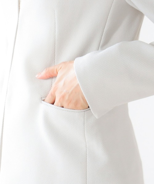 B:MING by BEAMS(ビーミングバイビームス)の「B:MING by BEAMS / ストレッチ ジャケット 22MO(スーツジャケット・レディース・ネイビー/ブラック/ライトグレー・MEDIUM/X-LARGE/SMALL/LARGE)」の15枚目の写真