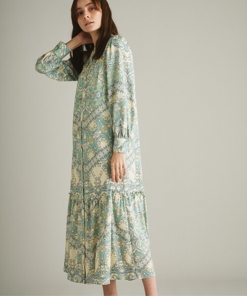 セール サラサプリントシャツワンピース シャツワンピース Grace Continental グレースコンチネンタル のファッション通販 Zozotown