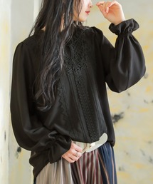 osharewalker | 『キャンディースリーブレースブラウス』(シャツ/ブラウス)