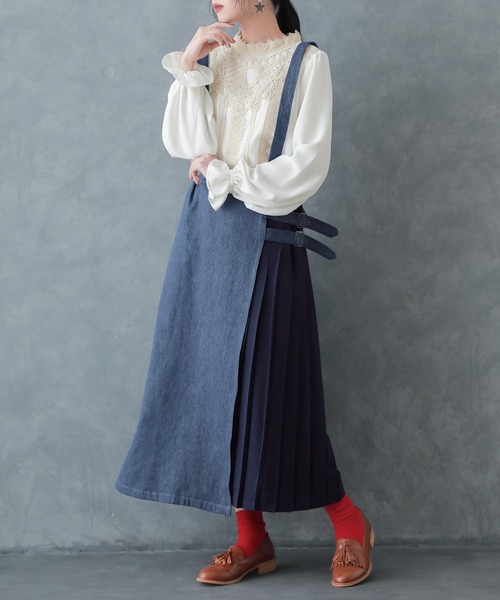 osharewalker（オシャレウォーカー）の「【廃盤】『キャンディースリーブレースブラウス』（シャツ/ブラウス・レディース・ブラック/オフホワイト・2/1）」の10枚目の写真