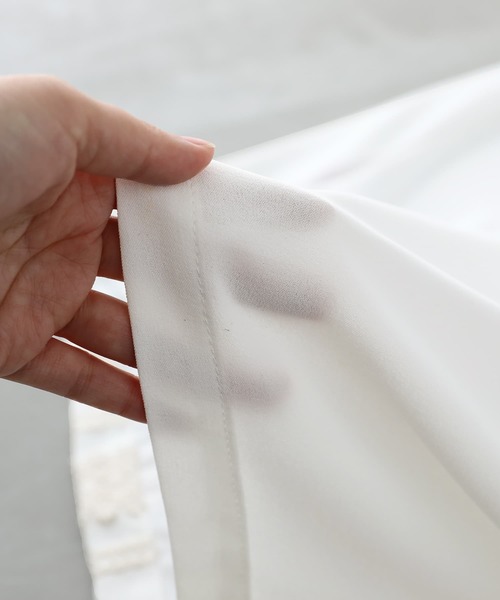 osharewalker（オシャレウォーカー）の「【廃盤】『キャンディースリーブレースブラウス』（シャツ/ブラウス・レディース・ブラック/オフホワイト・2/1）」の14枚目の写真