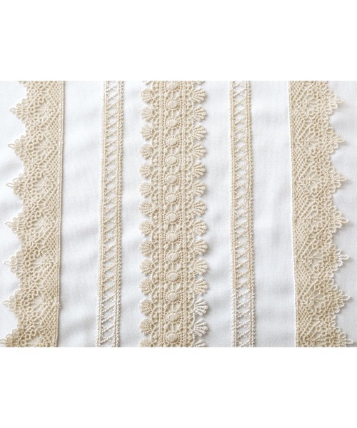 osharewalker（オシャレウォーカー）の「【廃盤】『キャンディースリーブレースブラウス』（シャツ/ブラウス・レディース・ブラック/オフホワイト・2/1）」の18枚目の写真