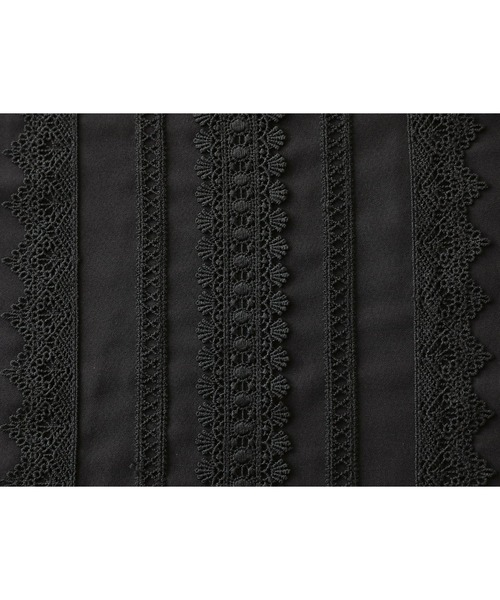 osharewalker（オシャレウォーカー）の「【廃盤】『キャンディースリーブレースブラウス』（シャツ/ブラウス・レディース・ブラック/オフホワイト・2/1）」の21枚目の写真