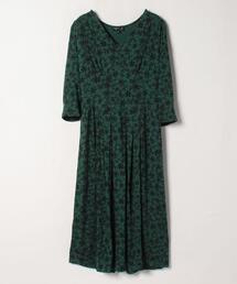 agnes b. / アニエスベー ＪＯ２４　ＲＯＢＥ　ワンピース　グリーン アニエスベーファム agne's b. FEMME 【Outlet】 JO24 ROBE