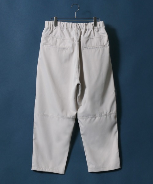 ANPAS（アンパス）の「Twill Fabric Tuck Wide Balloon Pants/ツイル タックワイドバルーンパンツ スケーターパンツ  シェフパンツ バギーパンツ（その他パンツ・メンズ・ブラック/ベージュ/オフホワイト/マスタード/サックスブルー/グリーン・M/L/XL）」の7枚目の写真
