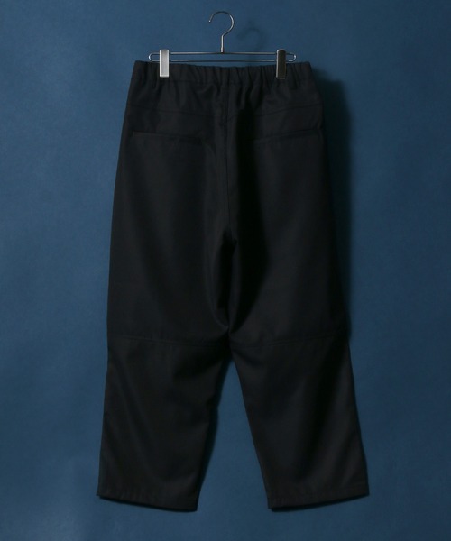 ANPAS（アンパス）の「Twill Fabric Tuck Wide Balloon Pants/ツイル タックワイドバルーンパンツ スケーターパンツ  シェフパンツ バギーパンツ（その他パンツ・メンズ・ブラック/ベージュ/オフホワイト/マスタード/サックスブルー/グリーン・M/L/XL）」の8枚目の写真