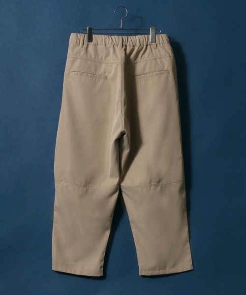 ANPAS（アンパス）の「Twill Fabric Tuck Wide Balloon Pants/ツイル タックワイドバルーンパンツ スケーターパンツ  シェフパンツ バギーパンツ（その他パンツ・メンズ・ブラック/ベージュ/オフホワイト/マスタード/サックスブルー/グリーン・M/L/XL）」の9枚目の写真