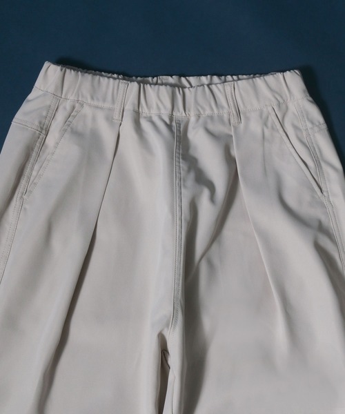 ANPAS（アンパス）の「Twill Fabric Tuck Wide Balloon Pants/ツイル タックワイドバルーンパンツ スケーターパンツ  シェフパンツ バギーパンツ（その他パンツ・メンズ・ブラック/ベージュ/オフホワイト/マスタード/サックスブルー/グリーン・M/L/XL）」の12枚目の写真