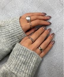 apres jour mignon（アプレジュールミニョン）の「【apresjour mignon×ARIAZ】4セットリング（リング・レディース）」