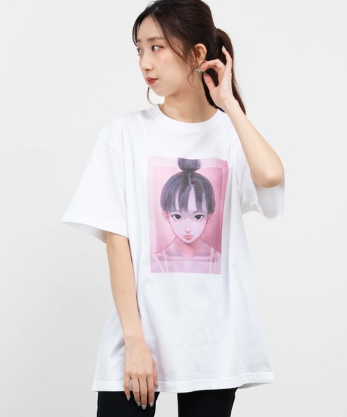 AVAM WEGOコラボ Tシャツ ホワイト AVAM WEGOコラボ Tシャツ ホワイト WEGO GRAPHICS（ウィゴー