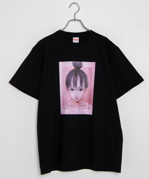 WEGO GRAPHICS（ウィゴーグラフィックス）の「WEGO/古塔つみ コラボT（Tシャツ/カットソー・メンズ・ホワイト/ブラック・LARGE/X-LARGE/MEDIUM）」の6枚目の写真