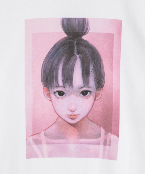 WEGO GRAPHICS（ウィゴーグラフィックス）の「WEGO/古塔つみ コラボT（Tシャツ/カットソー・メンズ・ホワイト/ブラック・LARGE/X-LARGE/MEDIUM）」の13枚目の写真