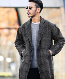 ビッグシルエット ロングコート