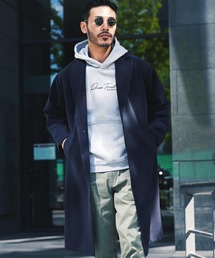 メンズのチェスターコート ブルー ネイビー 青色系 ファッション通販 Zozotown