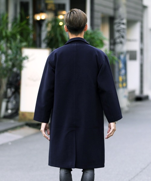 roshell(ロシェル)の「ビッグシルエット ロングコート(チェスターコート・メンズ・ブラック/ブラウン/ベージュ/ネイビー/ブルー系その他/グレイッシュベージュ/グレー系その他2/ベージュ系その他2/ホワイト系その他/アイボリー/ブラック系その他/グレー系その他/ブラウン系その他/ベージュ系その他・FREE)」の15枚目の写真