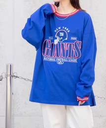 NFL | ∴WEGO/別注 NFL チームロゴ刺繍BIGロンT(Tシャツ/カットソー)