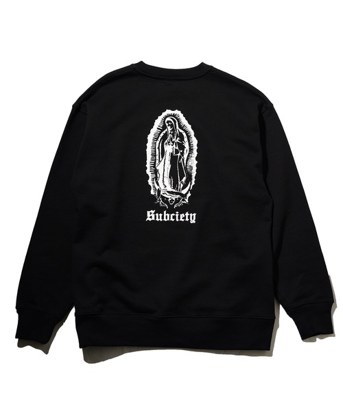 Subciety(サブサエティ)の「MARIA SWEAT(スウェット・メンズ・グレー/ブラック/ホワイト/ブラック×ゴールド/ホワイト×ゴールド・MEDIUM/LARGE/XX-LARGE/X-LARGE/SMALL)」の9枚目の写真