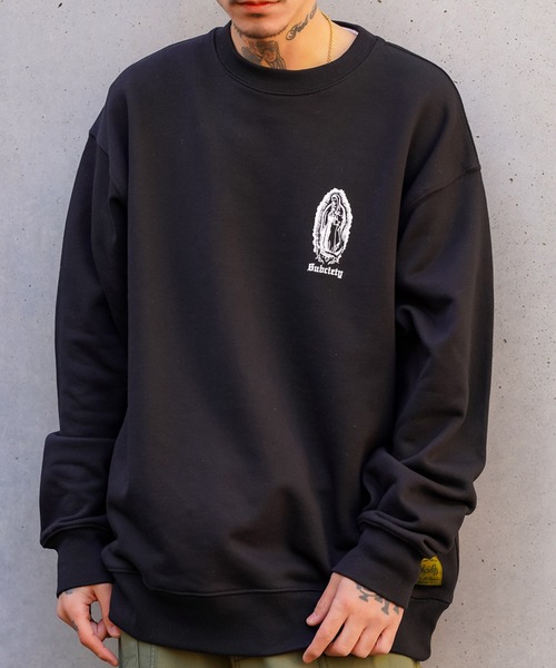 Subciety(サブサエティ)の「MARIA SWEAT(スウェット・メンズ・グレー/ブラック/ホワイト/ブラック×ゴールド/ホワイト×ゴールド・MEDIUM/LARGE/XX-LARGE/X-LARGE/SMALL)」の12枚目の写真