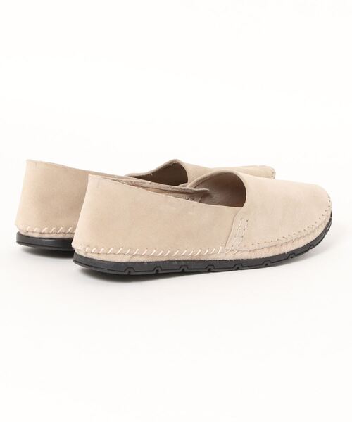 around the shoes(アラウンドザシューズ)の「アラウンドザシューズ/around the shoes レザーワンマイルシューズ(スリッポン・メンズ・ベージュ/ボルドー/ダークウッド・43/42/41)」の9枚目の写真