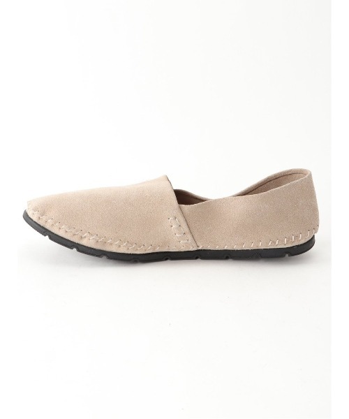 around the shoes(アラウンドザシューズ)の「アラウンドザシューズ/around the shoes レザーワンマイルシューズ(スリッポン・メンズ・ベージュ/ボルドー/ダークウッド・43/42/41)」の7枚目の写真