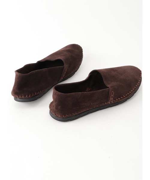 around the shoes(アラウンドザシューズ)の「アラウンドザシューズ/around the shoes レザーワンマイルシューズ(スリッポン・メンズ・ベージュ/ボルドー/ダークウッド・43/42/41)」の10枚目の写真