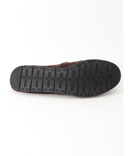 around the shoes(アラウンドザシューズ)の「アラウンドザシューズ/around the shoes レザーワンマイルシューズ(スリッポン・メンズ・ベージュ/ボルドー/ダークウッド・43/42/41)」の8枚目の写真
