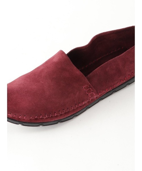 around the shoes(アラウンドザシューズ)の「アラウンドザシューズ/around the shoes レザーワンマイルシューズ(スリッポン・メンズ・ベージュ/ボルドー/ダークウッド・43/42/41)」の6枚目の写真