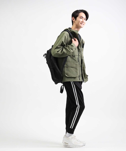 BACK NUMBER（バックナンバー）の「【BACK NUMBER】ライン入りイージーパンツ（その他パンツ・メンズ・ブラック×ホワイト・XS/XL/M/S/XXS/L）」の2枚目の写真