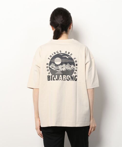 BILLABONG(ビラボン)の「BILLABONG/ビラボン ビッグシルエット アウトドアテイストバックプリントTシャツ BC013-213(Tシャツ/カットソー・レディース・ブラック/ホワイト/ベージュ・M/L)」の16枚目の写真