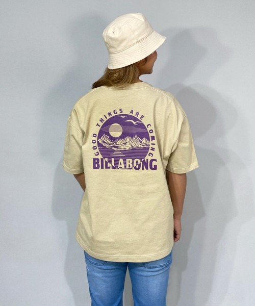 BILLABONG(ビラボン)の「BILLABONG/ビラボン ビッグシルエット アウトドアテイストバックプリントTシャツ BC013-213(Tシャツ/カットソー・レディース・ブラック/ホワイト/ベージュ・M/L)」の12枚目の写真