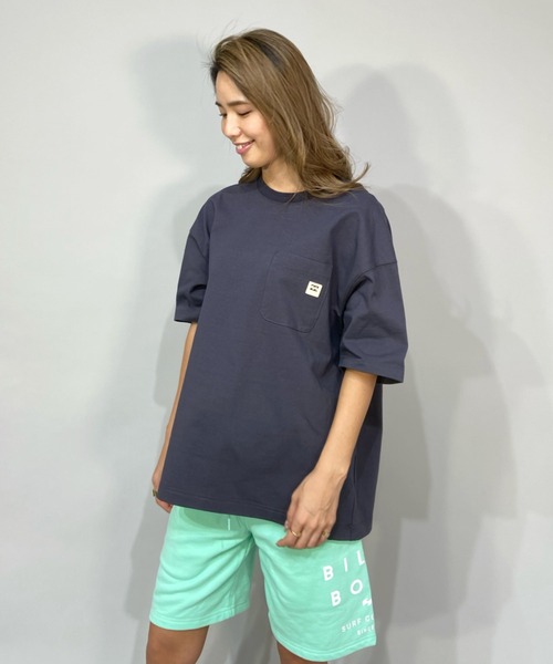 BILLABONG(ビラボン)の「BILLABONG/ビラボン ビッグシルエット アウトドアテイストバックプリントTシャツ BC013-213(Tシャツ/カットソー・レディース・ブラック/ホワイト/ベージュ・M/L)」の7枚目の写真