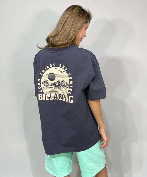 BILLABONG(ビラボン)の「BILLABONG/ビラボン ビッグシルエット アウトドアテイストバックプリントTシャツ BC013-213(Tシャツ/カットソー・レディース・ブラック/ホワイト/ベージュ・M/L)」の8枚目の写真