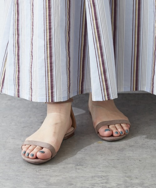 SHENERY(シーナリー)の「ストラップサンダル(サンダル・レディース・グリーン/ブラック/ブルー/グレー系その他・38/37/36)」の19枚目の写真