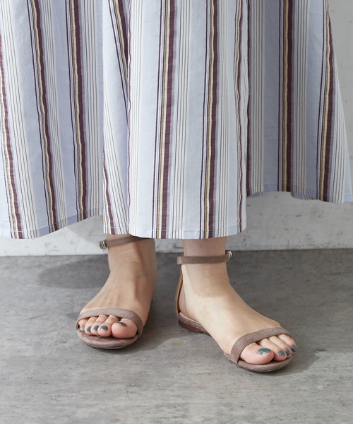 SHENERY(シーナリー)の「ストラップサンダル(サンダル・レディース・グリーン/ブラック/ブルー/グレー系その他・38/37/36)」の20枚目の写真