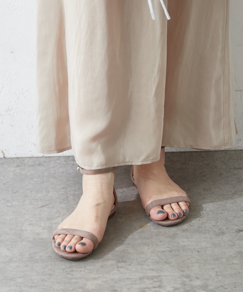 SHENERY(シーナリー)の「ストラップサンダル(サンダル・レディース・グリーン/ブラック/ブルー/グレー系その他・38/37/36)」の14枚目の写真