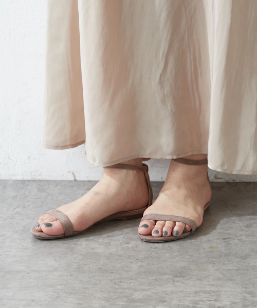 SHENERY(シーナリー)の「ストラップサンダル(サンダル・レディース・グリーン/ブラック/ブルー/グレー系その他・38/37/36)」の17枚目の写真