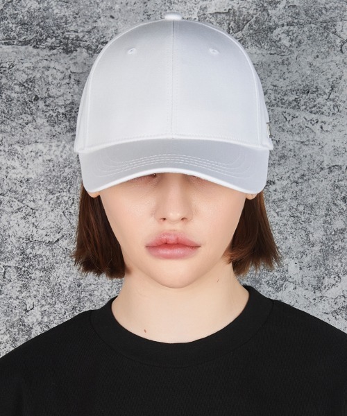 ◆VARZAR◆ VZ Stud Overfit Ball Cap White バザール VARZAR 【VARZAR/ バザール】STUD LOGO OVER FIT BALL