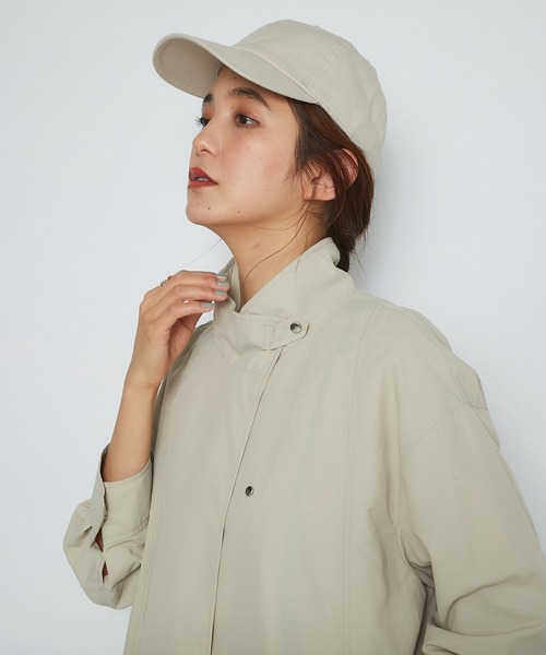 RIVE DROITE（リヴドロワ）の「サステナライトミドルコート（モッズコート・レディース・ライトベージュ/カーキ・FREE）」の3枚目の写真