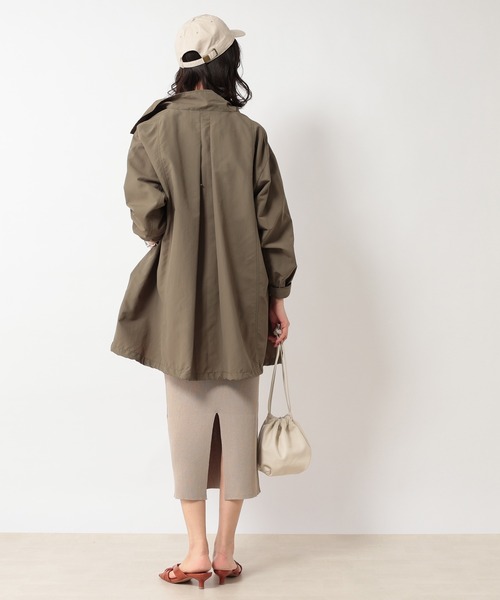 RIVE DROITE（リヴドロワ）の「サステナライトミドルコート（モッズコート・レディース・ライトベージュ/カーキ・FREE）」の15枚目の写真