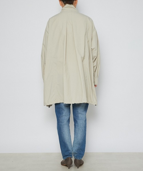 RIVE DROITE（リヴドロワ）の「サステナライトミドルコート（モッズコート・レディース・ライトベージュ/カーキ・FREE）」の18枚目の写真