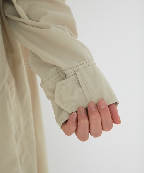 RIVE DROITE（リヴドロワ）の「サステナライトミドルコート（モッズコート・レディース・ライトベージュ/カーキ・FREE）」の22枚目の写真