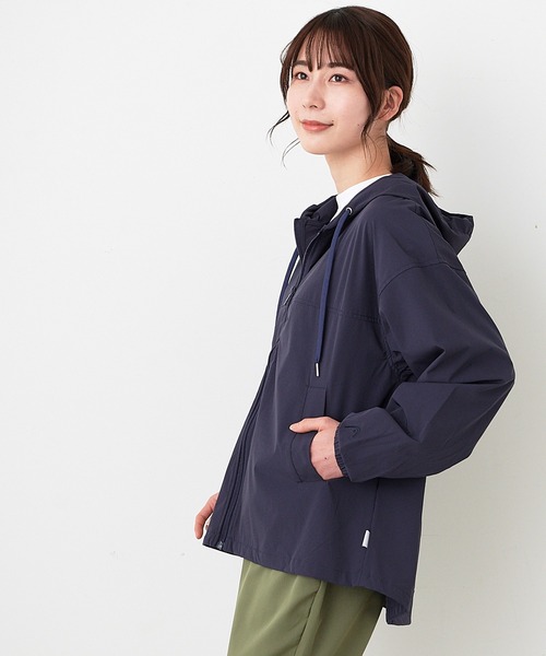 HEAD(ヘッド)の「【HEAD】撥水ストレッチナイロンジャケット スポーツ ランニング ヨガ アウトドア キャンプ(ナイロンジャケット・レディース・ブラック/ネイビー/イエロー/アイボリー・LL/M/L)」の16枚目の写真