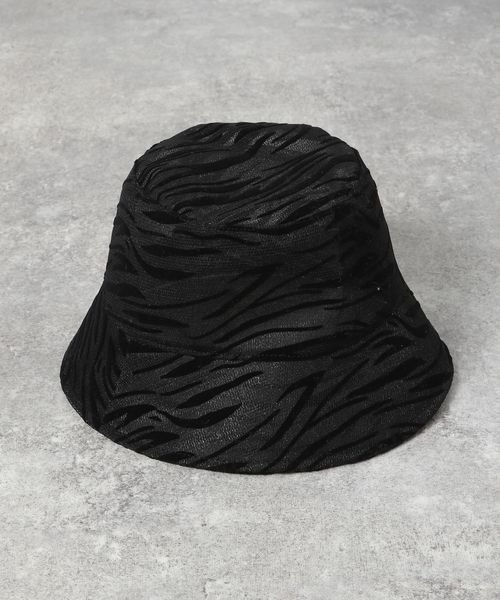 JEANASIS(ジーナシス)の「シアーガラバケハ/271522(ハット・レディース・ブラック系その他/ブラウン系その他/グレー系その他・FREE)」の2枚目の写真