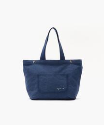 agnes b.|アニエスベーのトートバッグ(ブルー・ネイビー/青色系 agnes b.|アニエスベーのトートバッグ(ブルー・ネイビー/青色系