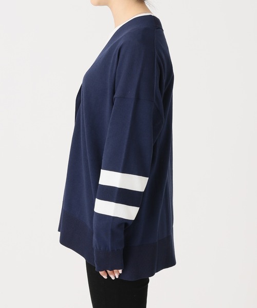 JOURNAL STANDARD（ジャーナルスタンダード）の「PREPPYカーディガン◆（カーディガン/ボレロ・レディース・ネイビー/ナチュラル・FREE）」の16枚目の写真