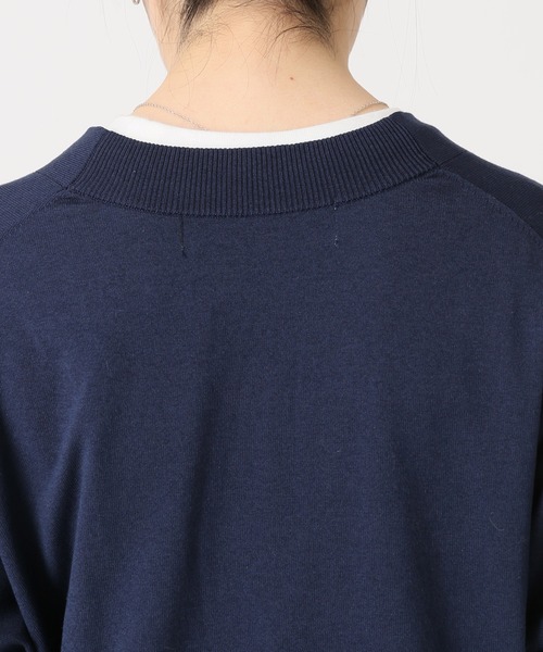 JOURNAL STANDARD（ジャーナルスタンダード）の「PREPPYカーディガン◆（カーディガン/ボレロ・レディース・ネイビー/ナチュラル・FREE）」の18枚目の写真