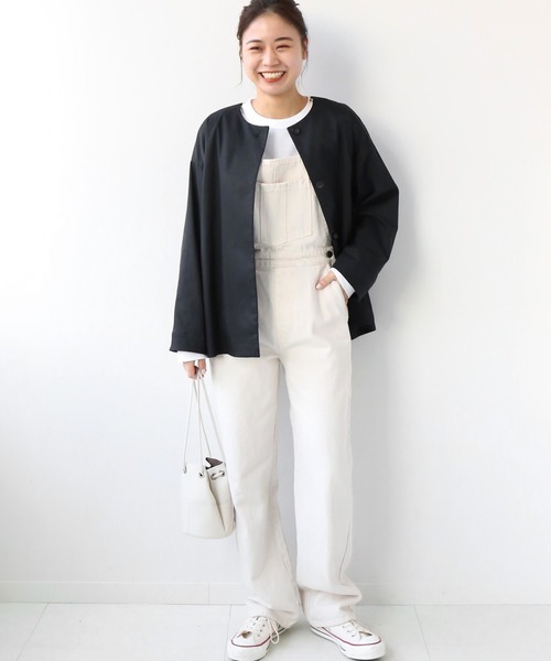 relume ALTORITMO クルーネックコクーンブルゾン ベージュ JOURNAL STANDARD relume（ジャーナルスタンダード レリューム