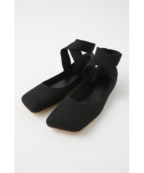 M_(エムアンダーバー)の「【M_】SQUARE TOE FLAT SHOES(パンプス・レディース・ブラウン/アイボリー/ブラック・LARGE/MEDIUM/SMALL)」の11枚目の写真
